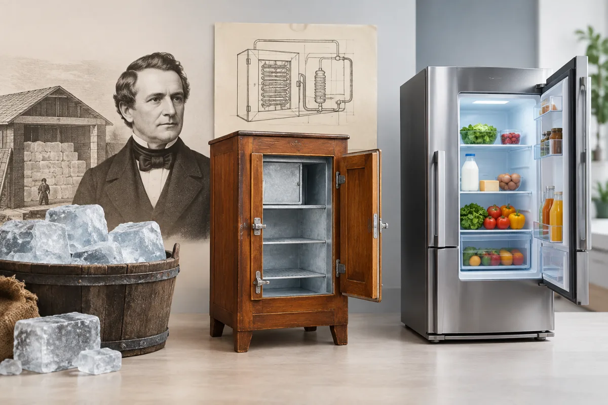 Когда и кто изобрёл холодильник