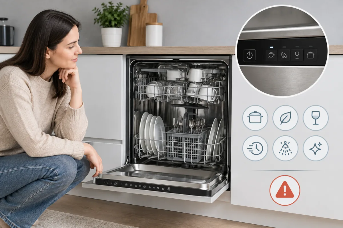 Посудомийна машина Hotpoint-Ariston: режими, значки та основні помилки