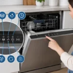 Позначки на посудомийній машині Beko: що вони означають